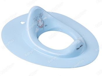 Туалетное сиденье обычное Лесная сказка голубое. Tega Baby FF-090-108