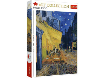 Пазли Trefl Art Collection Тераса кафе вночі, 1000 елементів