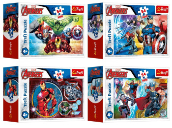 Пазлы Trefl Mini The Avengers Герои, 54 элемента