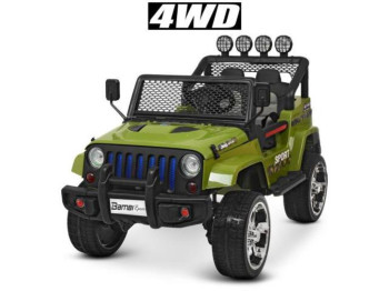 Дитячий електромобіль Jeep. Bambi Racer M 3237EBLR-10