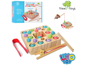Деревянная игрушка Рыбалка. Tree Toys MD 2214 Уценка