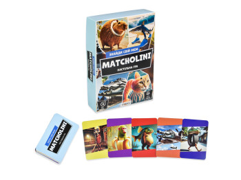 Настольная игра карточная Мачолини, мемы и запоминания, Strateg