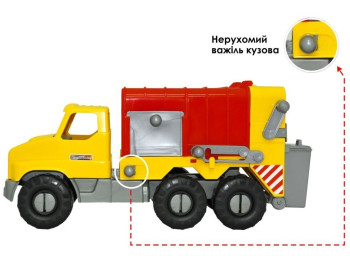 Авто City Truck мусоровоз в коробке. Tigres 39369