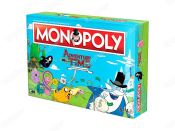 Настільна гра Монополія. Adventure Time. Hobby World 5036905035743