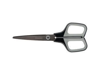 Ножницы канцелярские Titanium Lite, 19 см, графитно-серые, титановое покрытие, Axent
