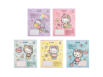 Зошит у лінію 12 аркушів, Hello Kitty (ціна за 1шт)