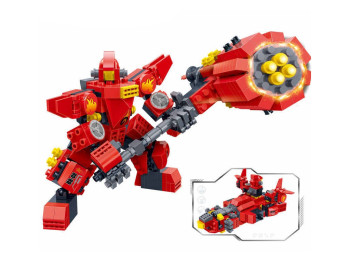 Конструктор-трансформер Mech 2 Титан. BanBao 6316. 351 деталь