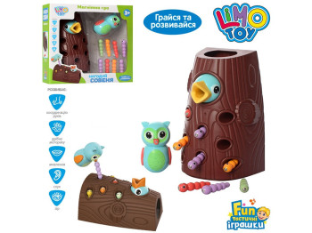 Игра магнитная Накорми совенка. Limo Toy FT 0017