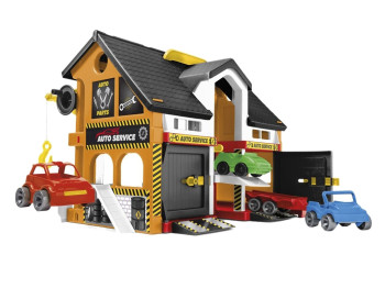 Ігровий набір автосервіс з краном Play House Wader 25471