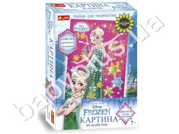 Набор для творчества, Картинка из пайеток Frozen Эльза Лето, Ranok Creative
