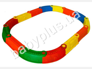 Песочница сборная 14 деталей. Kinderway KW-01-120