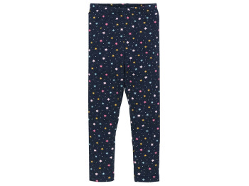 Лосины с начесом детские для девочки синие, Рост 110, Татошка