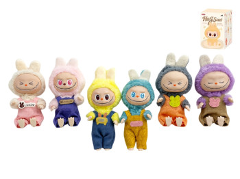 Фигурка плюшевая с подвижными суставами Rabu Cloth II, 15 см, blind box, микс видов (цена за 1шт)