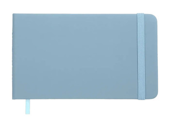 Еженедельник датированный Touch Me 2026, 153×87 мм, 128 страниц, голубой, Buromax