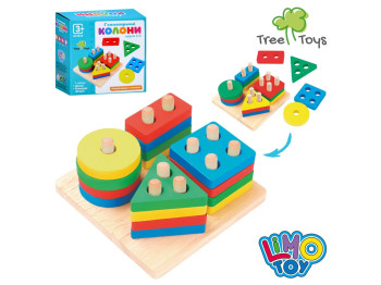 Деревянная игрушка Геометрика. Tree Toys MD 0818
