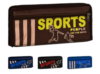Пенал Sports 21х9х3.5см 