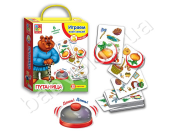 Гра з дзвінком Плутанина, Vladi Toys