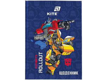 Дневник школьный Kite Transformers TF26-262, твердая обложка