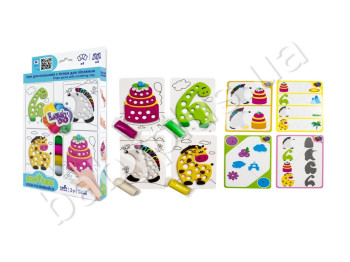 Тісто для ліплення Edu kids. TM Lovin'Do 41045. Ігри для пальчиків. №4.