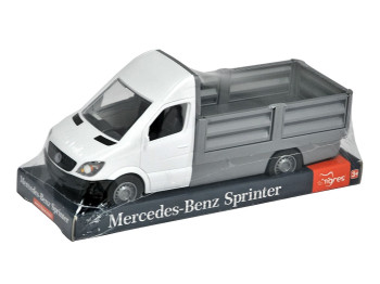Автомобіль Mercedes-Benz Sprinter бортовий - білий на планшетці. Tigres 39671