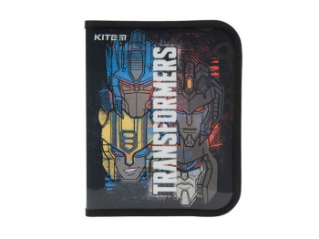 Папка об'ємна на блискавці, В5, Transformers, Kite