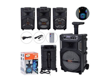 Колонка аккумуляторная Bluetooth JT-830-1-2-833-835, 4 вида (цена за 1шт)