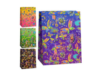 Пакет подарунковий паперовий M Magic butterfly 26х32х10см, YM01042-M