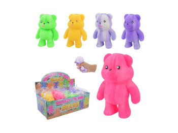Игрушка-антистрес Мишка, 5 цветов (цена за 1шт)