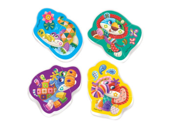 Бебі пазли, Чудо зоопарк, 3-4 елемента, Vladi Toys