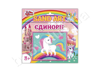 Картинка из песка Единорог, Ranok Creative