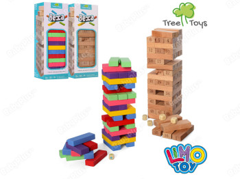Деревяна іграшка Гра вежа. Tree Toys MD 1210