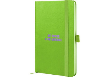 Книга записная в клетку салатовая Partner Brave A5-. 96 листов. Axent 8201-04-1-A