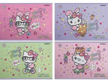 Тетрадь для рисования Hello Kitty 12 листов, упаковка 20шт (цена за 1шт)