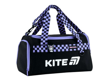 Сумка спортивна з відділенням для взуття Kuromi HK26-2505, 41 см, плечовий ремінь, Kite