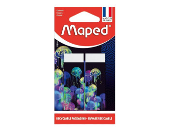 Набор резинок DEEPSEA PARADISE в блистерной карте по 2шт, MAPED MP.116116