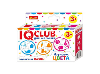 Учебные пазлы, Изучаем цвета IQ-club для детей, Ranok Creative