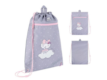 Сумка для взуття з кишенею Hello Kitty HK25-601M-1, 46×33 см, затяжка шнурком, Kite