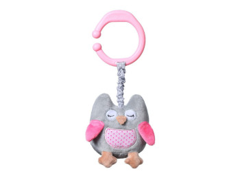 Мягкая игрушка с вибрацией Сова София 21х10 см. BabyOno 442