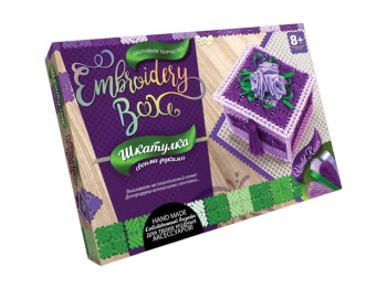 Набір для творчості Шкатулка Embroidery Box, Danko Toys