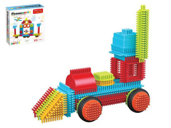 Конструктор PicassoTiles Hedgehog Building Blocks Set, 41 деталь