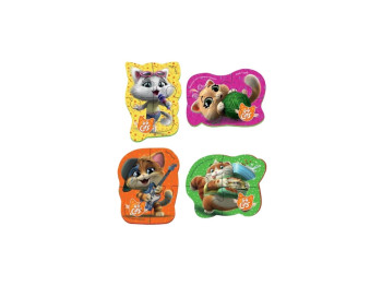 Бебі пазли 44 Кота, Музична група, Vladi Toys