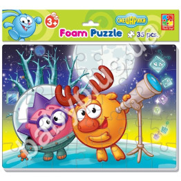 М'які пазли А4 Смішарики, Vladi Toys