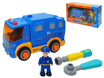 Конструктор на шурупах Машинка. Limo Toy KB 034
