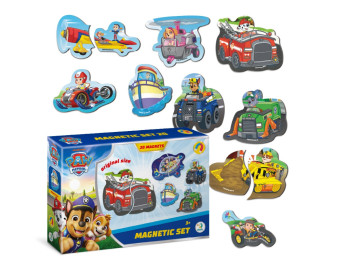 Набір магнітів Paw Patrol, Дорожні пригоди, DoDo 200667