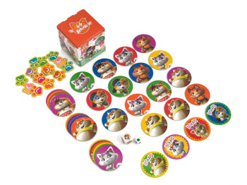 Гра настільна 44 Кота, Хапай за хвіст, Vladi Toys