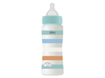 Пляшечка пластикова Well-Being Physio Colors 330 мл, Chicco