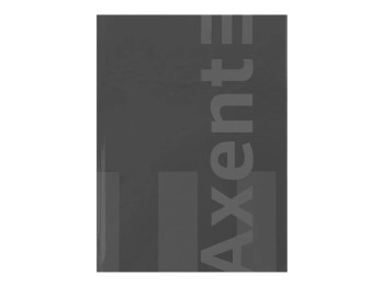 Книга записна One Color Axent 8426-4-A, A4, клітинка, 96 аркушів, сірий