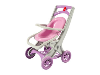 Коляска для кукол с шезлонгом 0122/04, 58 см, трансформируется, Doloni Toys