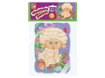 Пазли на магніті А5 Овечка, Vladi Toys