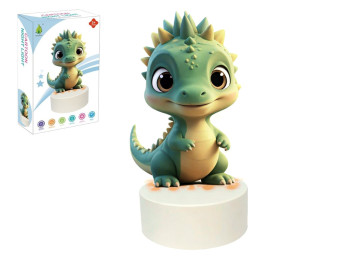 Ночник светодиодный динозавр Cartoon Night Light, 22,5 см, светящийся, USB питание